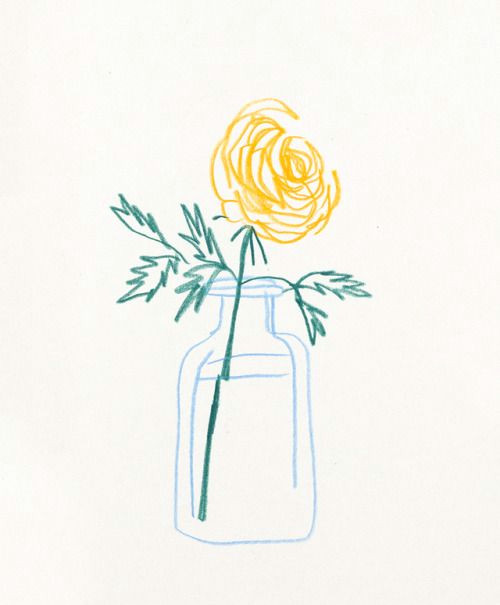 uh huh honey art sketches flower sketches flower vase drawing flower design drawing