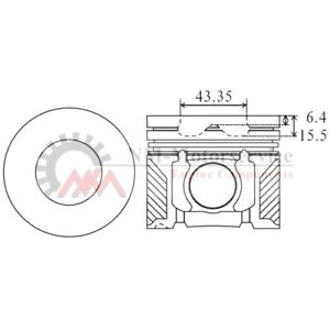 das bild wird geladen nm germany kolben amp ringe satz mazda 3