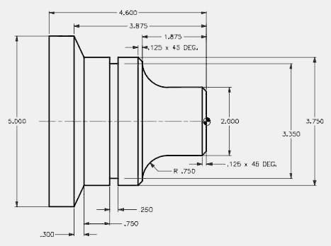 cnc lathe program example