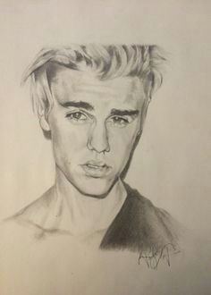 justin bieber 2015 graphite drawing taylor harai