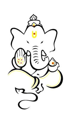 like the bw easy sketch idea and probably wouldn t use ganesha but possibly incorporate hands or some aspect of ganesha into logo
