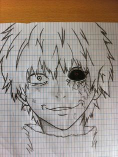 kaneki ken1 tokyo ghoul drawings anime tokyoghou l kaneki