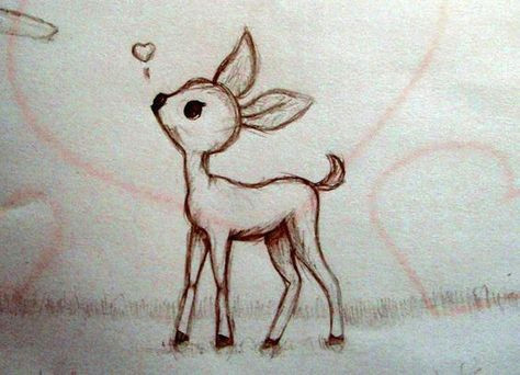 baby deer drawing google search zodius art pinterest deer