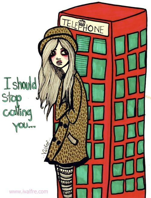 illustration valfre girl quote