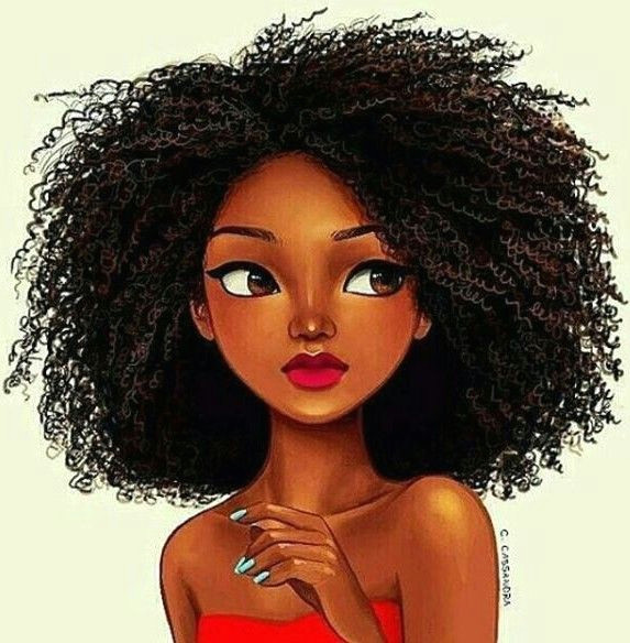 black cartoon girl with natural hair team natural or team weave find out if you re safe