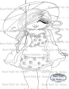 instant dowmload digital digi stamps big eye big by sherribaldy big eyes artist adult coloring