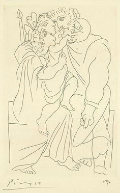 happy birthday picasso his rare 1934 etchings for a sexually charged ancient greek comedy