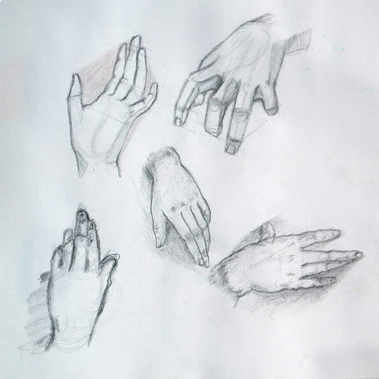 created by astralthunder a practice shading hand drawings