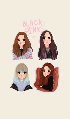 jennie jisoo lisa and rose blackpink fanart