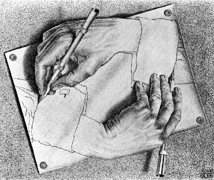 2 m c escher s drawing hands a c 2009 the m c escher company holland