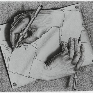 m c escher s drawing hands a c 2009 the m c escher company holland all