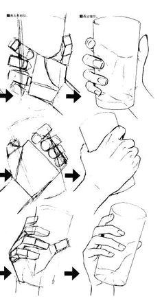 Drawing Hands Perspective How to Draw Hand Holding Sword How to Draw and Paint Tutorials