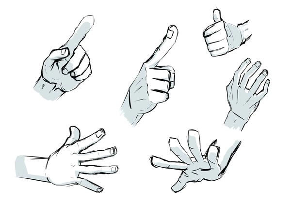 hands practice bnha style drawing hands drawing tips hand reference art things
