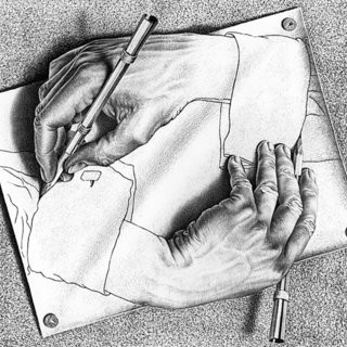 drawing hands by m c escher a c 2006 the m c escher company holland all