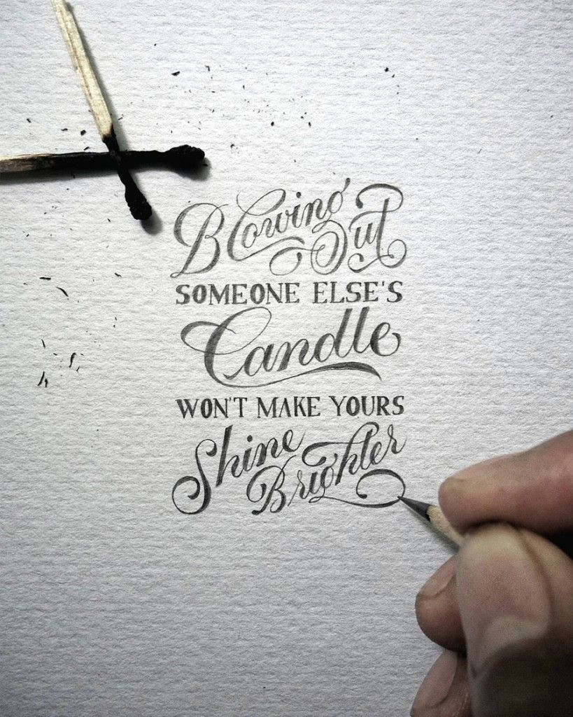 blowing out someone else s candle by dexa muamar hand lettering quotes hand drawn
