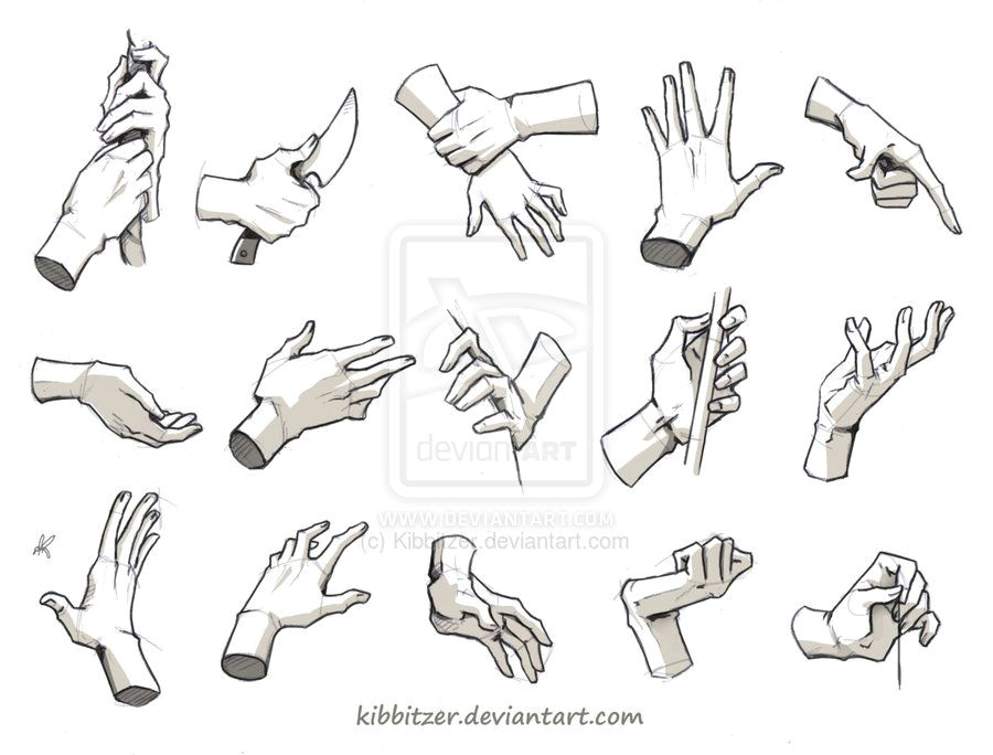 hands reference 3 by kibbitzer deviantart com on deviantart