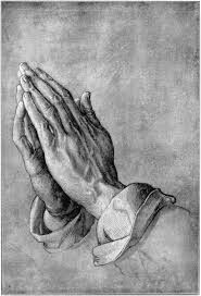 albrecht durer study of praying hands 1508 brush and ink