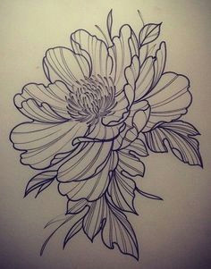 flower tattoo design woodbine 615 a heart banner