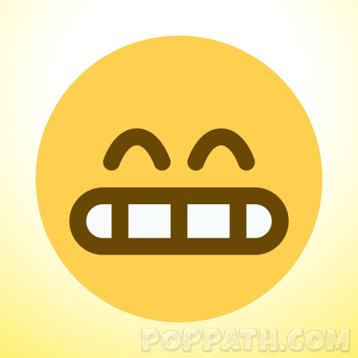 how to draw a grimace emoji