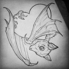 holding onto a peach though bat tattoos horror tattoos animal tattoos future tattoos