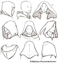 drawing hoods n stuff join kibbitzer on patreon to get access to this post and more benefits