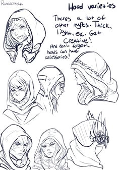 i ve been asked a lot about how i draw hoods mostly talon s hood so i hope this helps a little just a pretty basic thing but hey there ya go hoods are