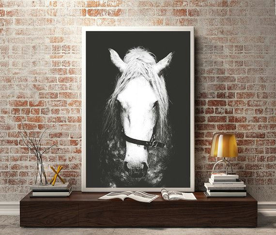 black white horse photography horse wall decor horse wall art horse photo print animal photography