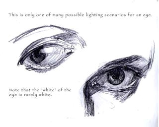 the art of iain mccaig how to draw an eye