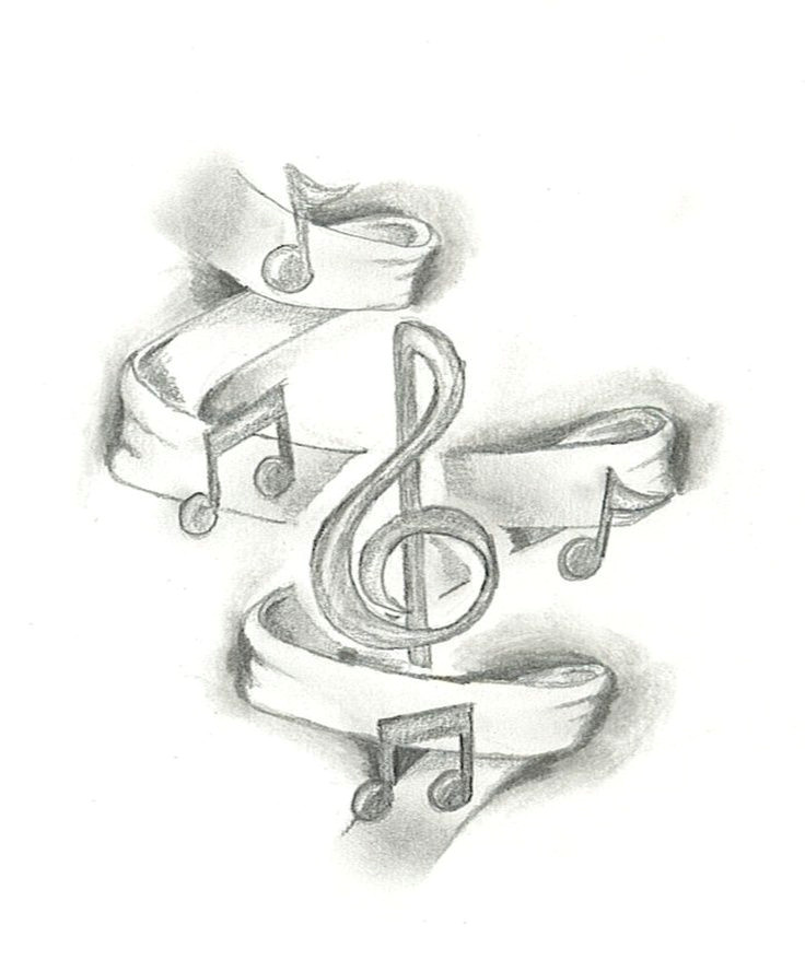 music drawing