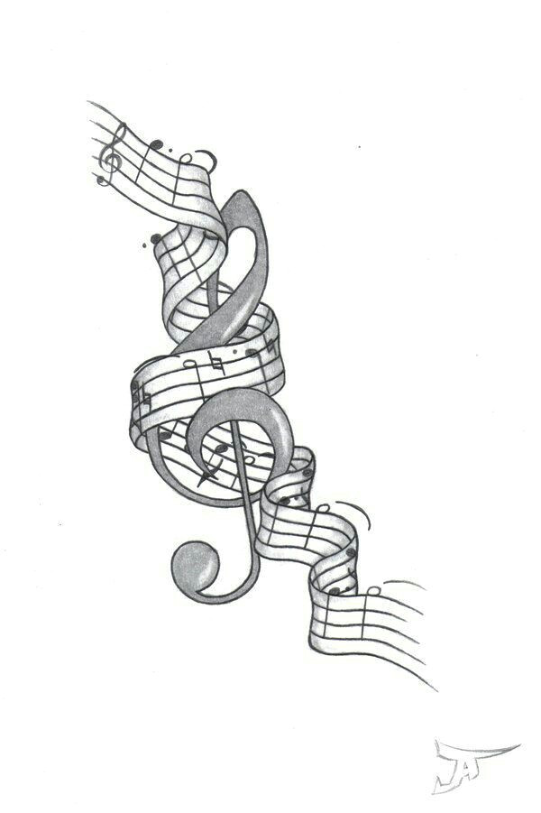 discover ideas about music staff tattoo
