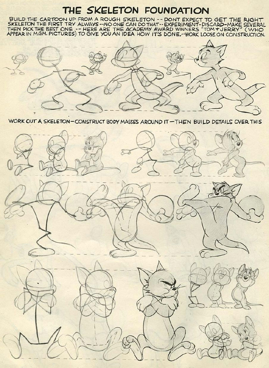 Drawing Ideas Advanced Preston Blair Advanced Animation 1947 First Edition Freetime