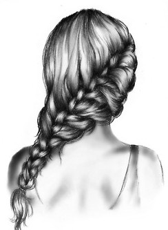 plait cool pencil drawings pencil art art drawings pencil drawings for beginners