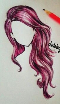 love the way they drew the hair shape and the colour s gorgeous hipster drawings