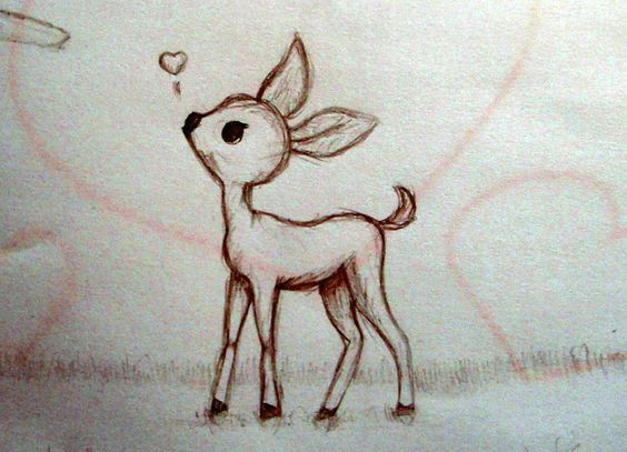deer cartoon cartoon crazy simple animal drawings cute cartoon drawings deer drawing