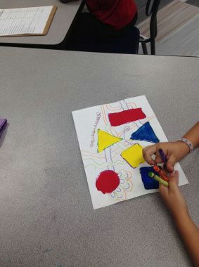 1st grade line designs shapes line color theory artsed artsedchat