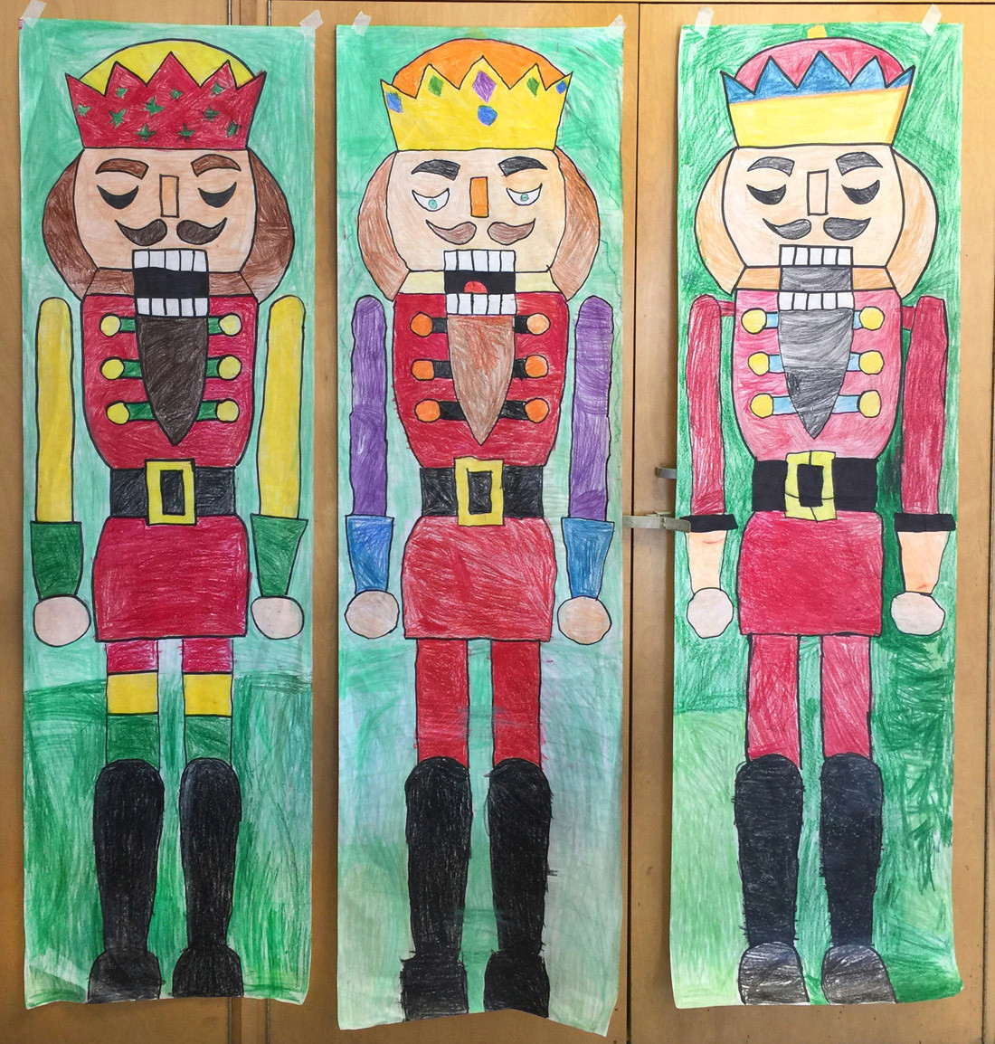 draw a giant nutcracker