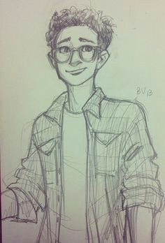 burdge she just drew a random guy she saw and he happens to look a lot like how i imagine simon lewis