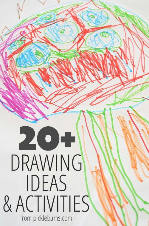 20 drawing ideas and activities from picklebums com
