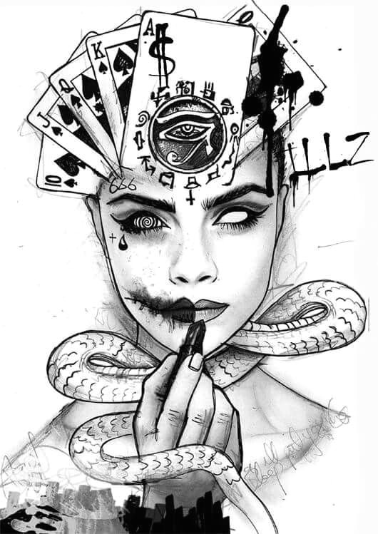 by miss illicit tumblr girl drawing dope art tattoo drawings art drawings