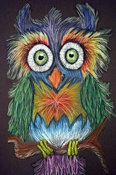 from exhibit analogous owls by art id from southgate anderson high school grade 10