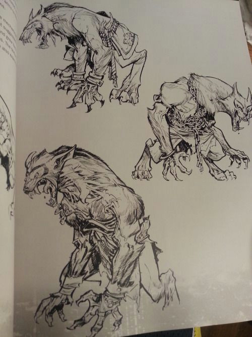 killer instinct art some sabrewulf concept art