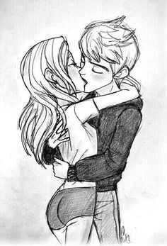 my favourite jelsa kiss love drawings couple drawings pencil drawings kiss art