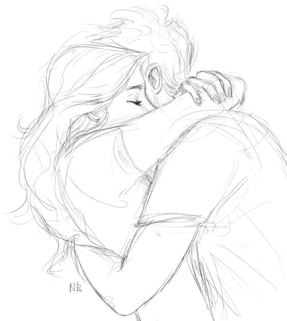 nice couple hug drawing cool drawing ideas