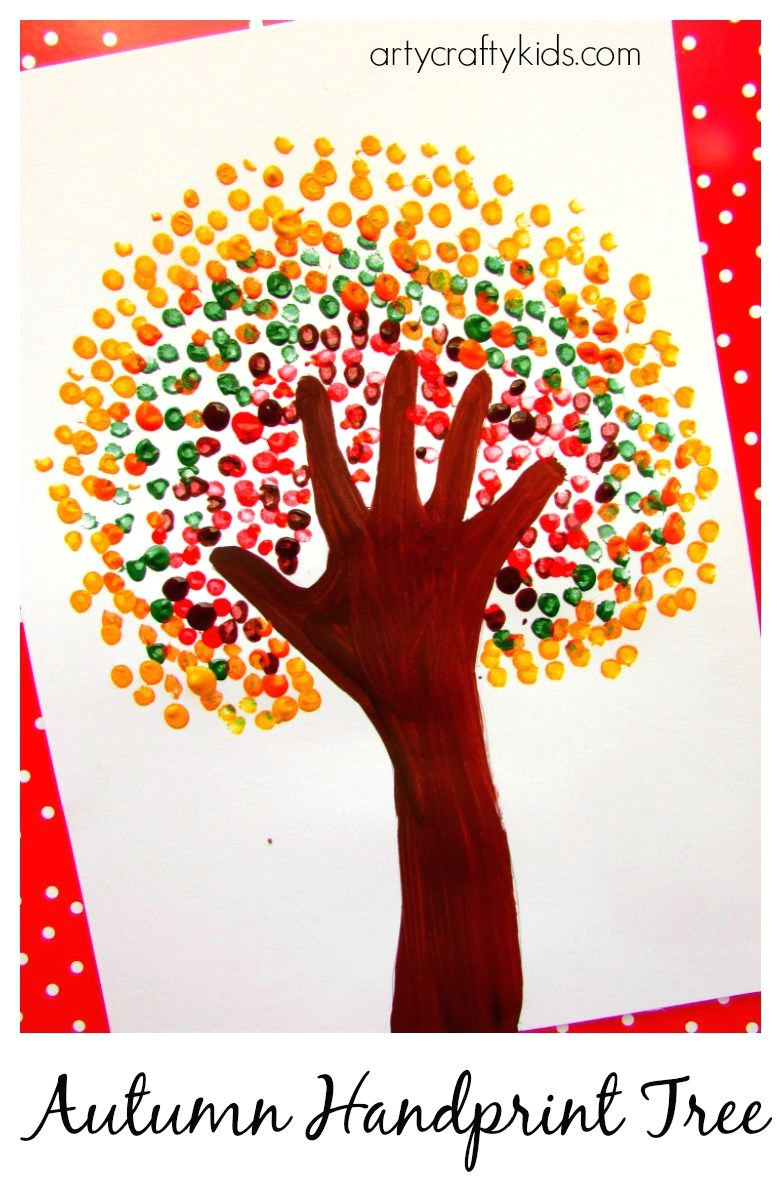 arty crafty kids art art ideas for kids autumn handprint tree