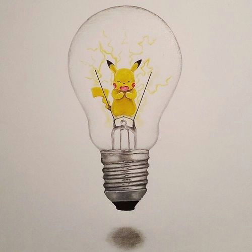 we can t help but wonder how many volts this light bulb is pikachu lightbulb