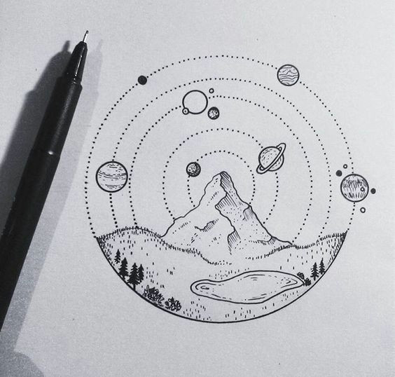 journey into the centre of the solar system an artist s sketch