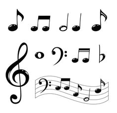 how to draw music notes letra musical music doodle music logo music drawings