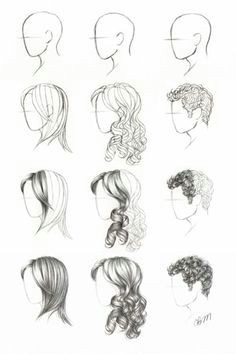 draw hair