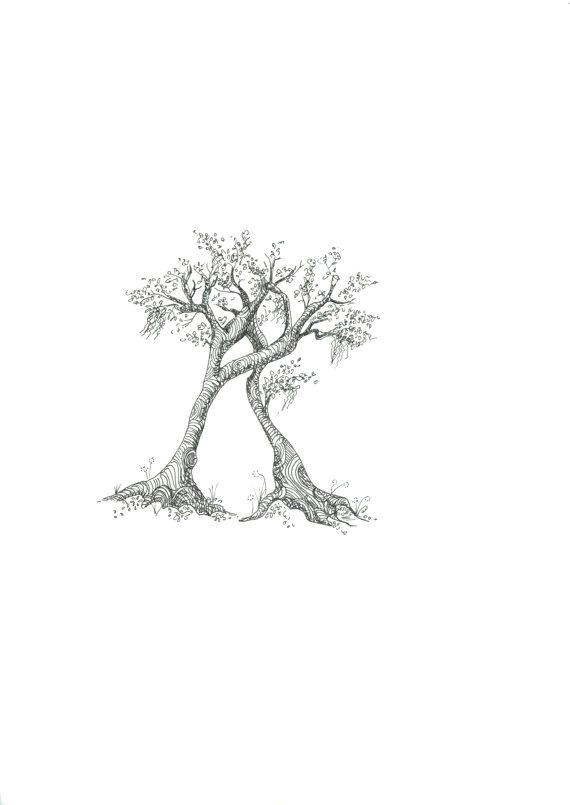 tattoo idea but three trees for me mom and sister