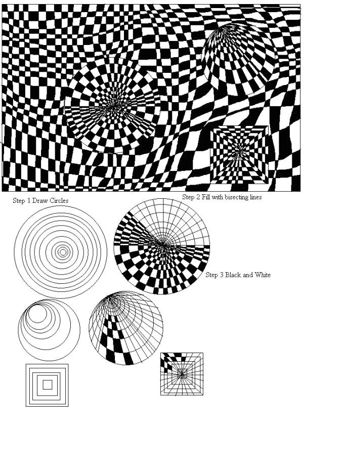 computer opt art lesson optical illusion art optical illusions drawings art drawings art